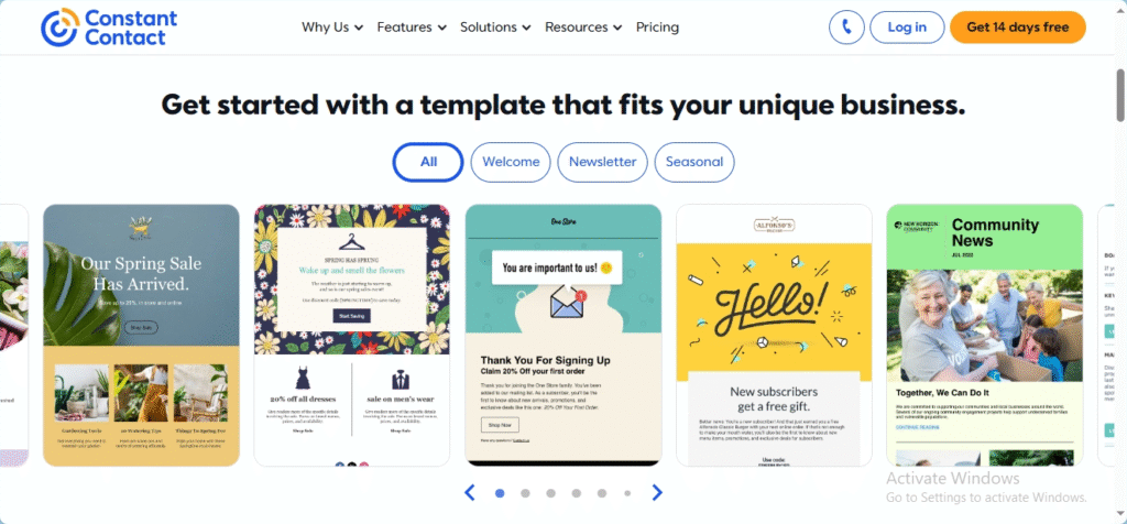 Mailchimp vs Constant contact  (constant contact