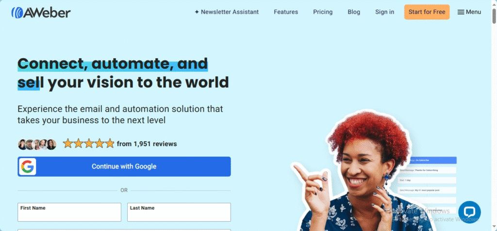 aweber vs mailchimp (aweber)